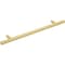 Elements 192 mm Center-to-Center Brushed Gold Naples Cabinet Bar Pull 272BG - alternate 2